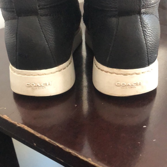 Black coach high tops - Picture 9 of 9